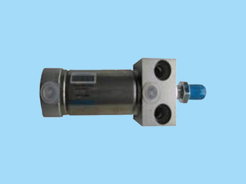Bag pressing cylinder